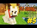 I Got a Dog But It Needs a Name - Fudgecraft Solo Survival #5 (Minecraft)