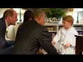 Obama Meets Prince George For First Time Obama Meets Prince George For First Time