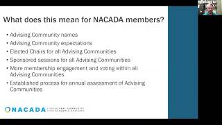 NACADA Virtual Town Hall: Advising Communities Division
