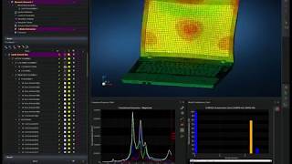 MSC APEX: Dynamics Response of a Laptop Computer