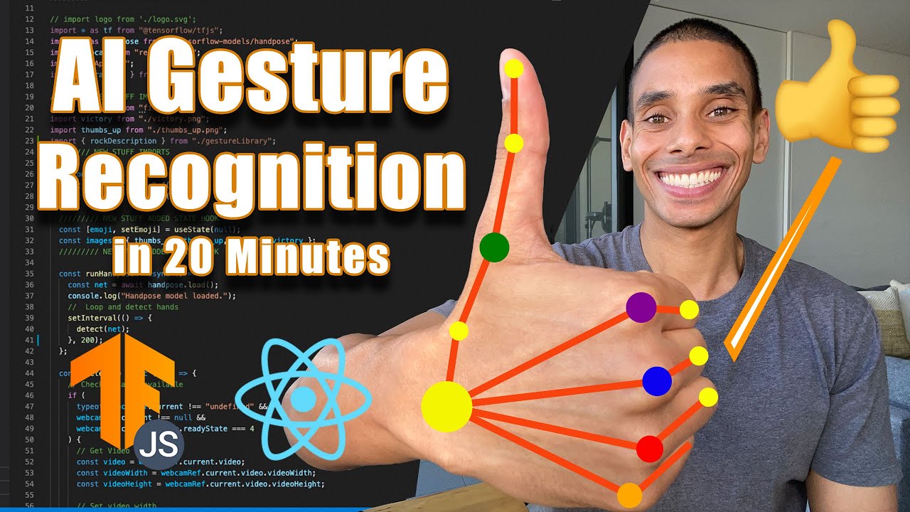 Custom Handpose Gesture Detection With Tensorflow.Js And React.Js | Deep  Learning Hand Tracking - Youtube