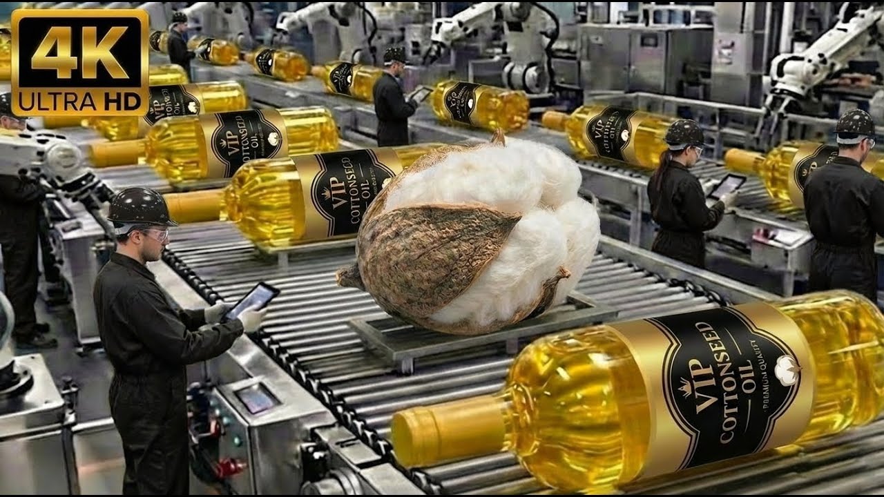 How Refined Cottonseed Oil is Made – Full Industrial Process in the Largest Factory