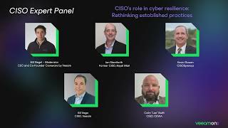 CISO’s Role in Cyber Resilience: Rethinking Established Practices | VeeamON 2025