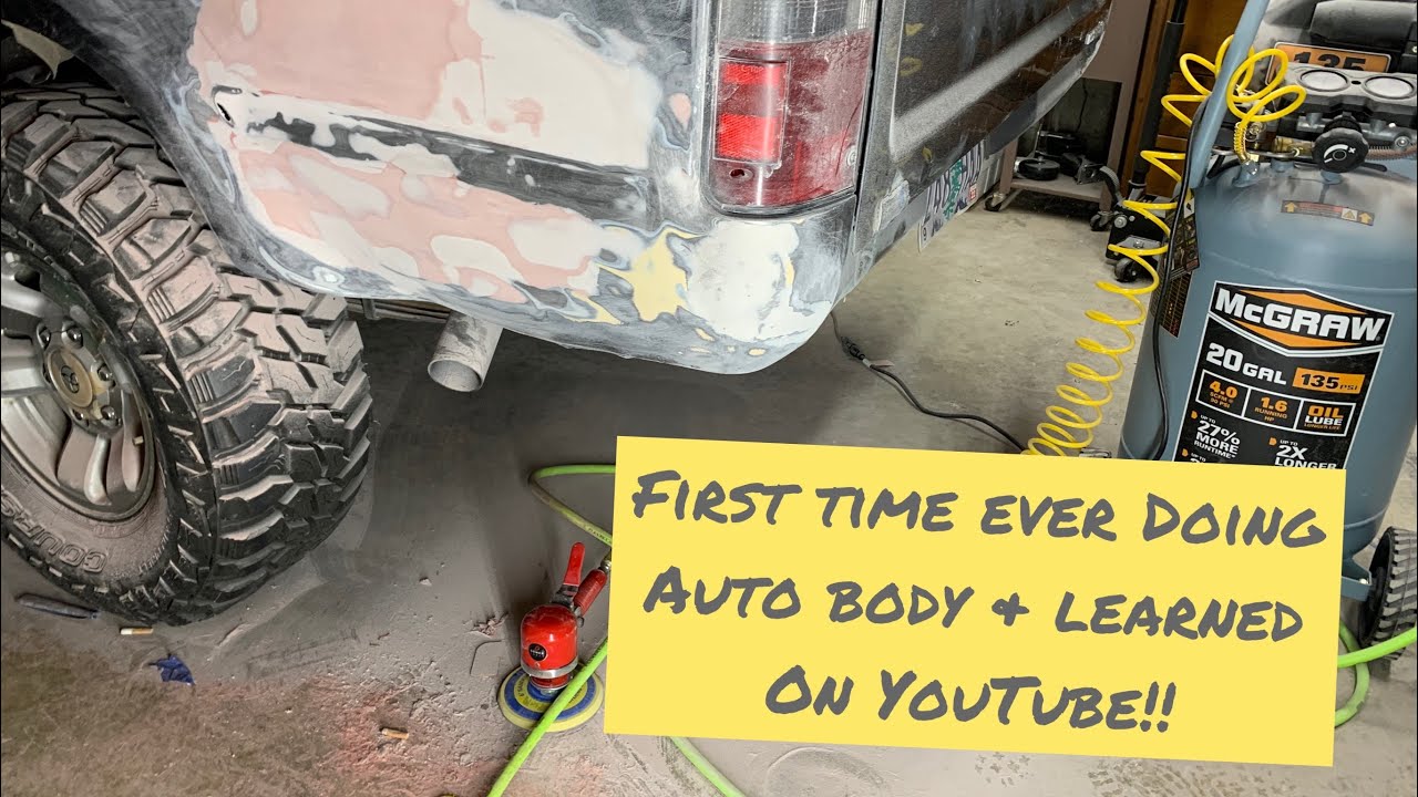 Toyota Hilux Auto body Repair and Harbor Freight Auto body Tool Haul + New Snap On Ratchet YouTube