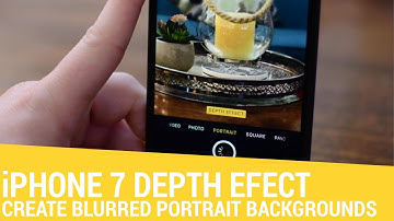 Portrait Depth Effect Mode on iPhone 7 Plus
