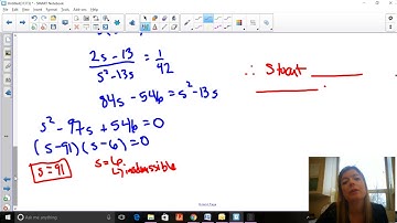 Solving Rational Equations - Word Problems