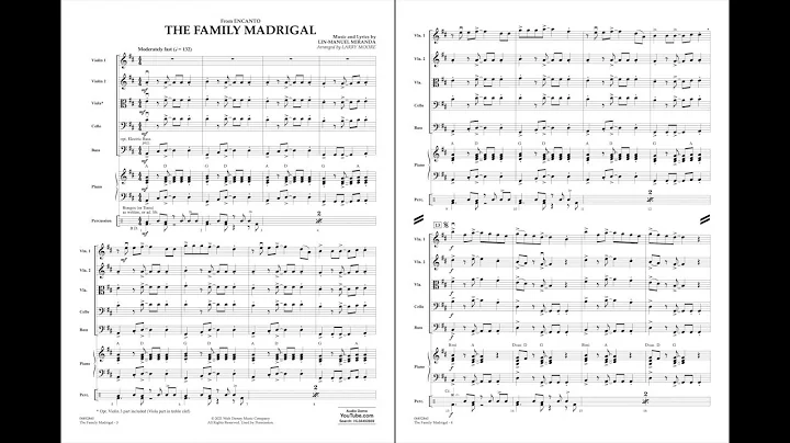 The Family Madrigal (from Encanto) by Lin-Manuel M...