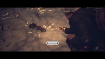 Chris shooting a squirrel, Sam disapproves Until Dawn 2024