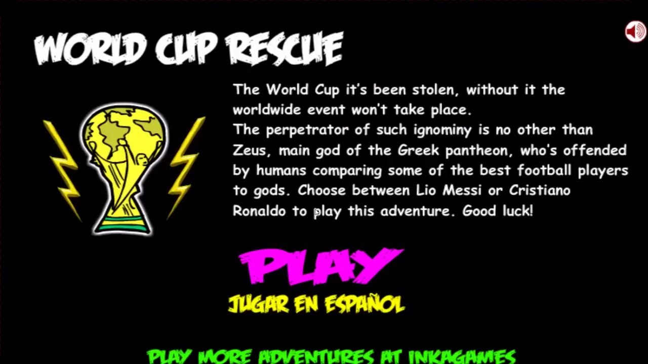 World Cup Rescue | InkaGames | Walkthrough