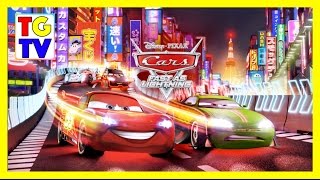 Cars: Fast as Lightning NEON RACING! Komodo 1/6  Unlocked vs Max, Wingo
