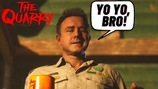 Die Hexe vom Hackett's Quarry und der Super Mega Coole Campleiter... | The Quarry #6 screenshot 3