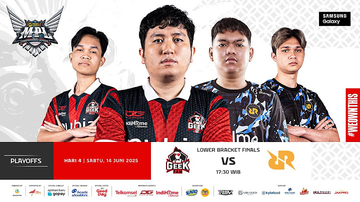 🔴 LIVE | MPL ID S15 | Playoffs Hari 4 | Bahasa Indonesia