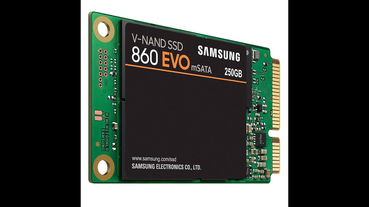 MZM6E250BW Samsung 860 EVO Series 250GB MLC SATA 6Gbps mSATA Internal