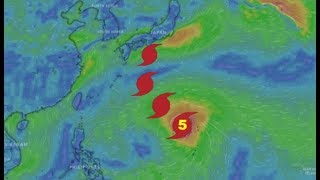 🌀 What will Going on in Japan in tuesday Sep 4, 2018!!! Typhoon JEBI is coming