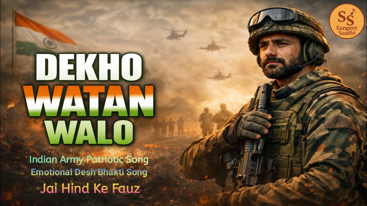 Dekho Watan Walo | Indian Army Patriotic Song | Emotional Desh Bhakti Song | Jai Hind Ke Fauz