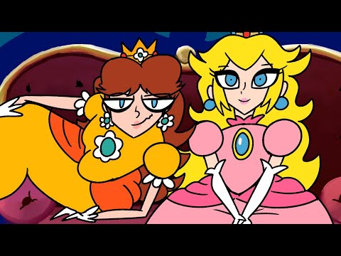 Peach & Daisy Need to Poop (Princess Peach Poops her Pants)