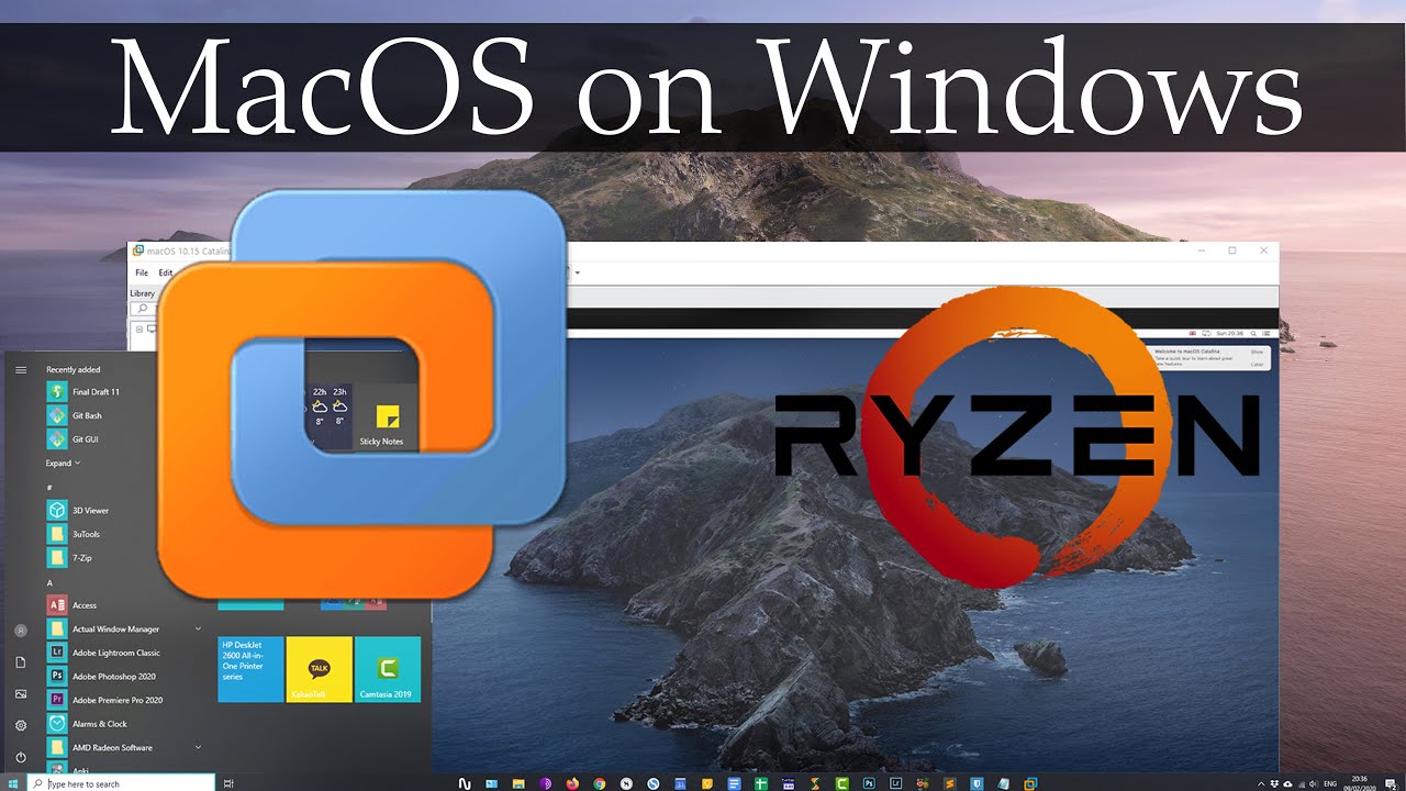 mac os emulator for windows 7 amd