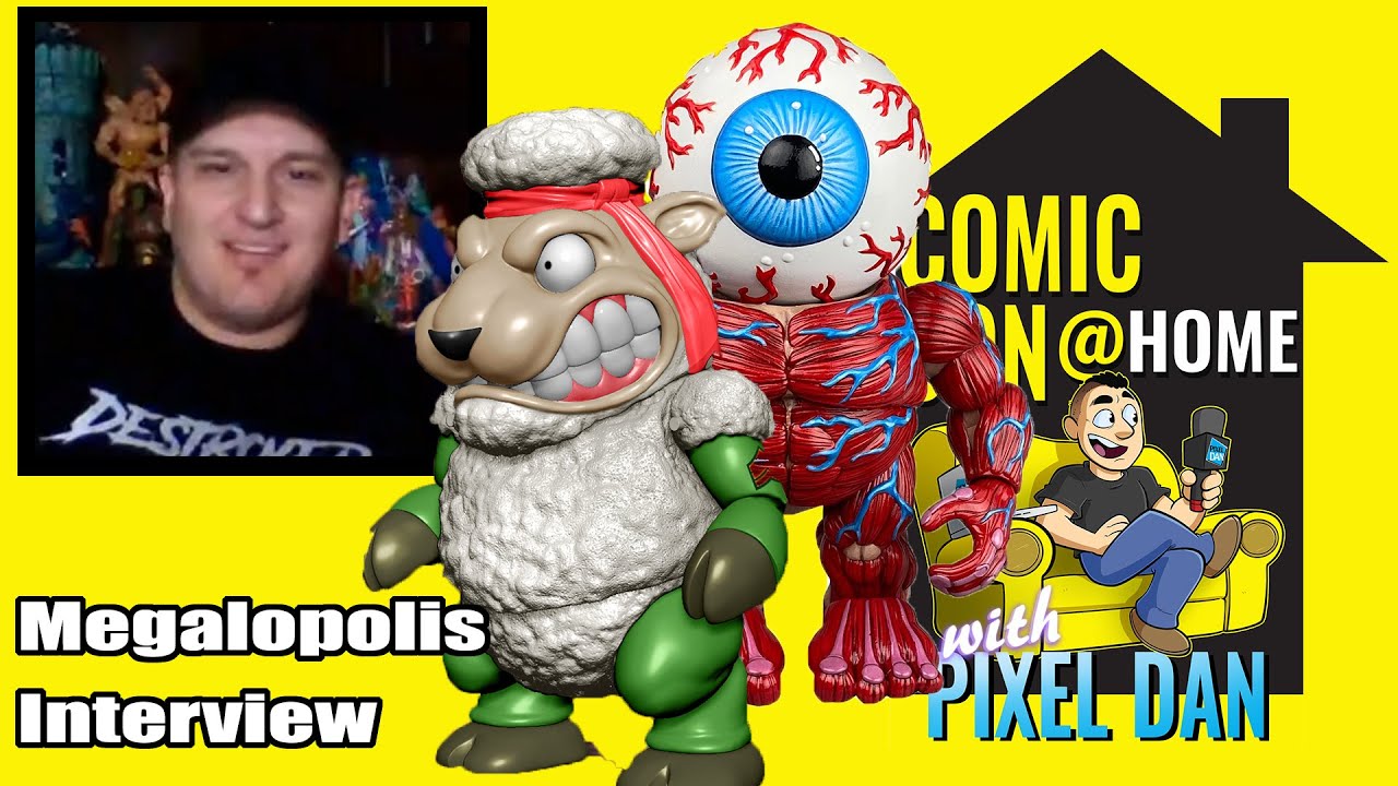 Megalopolis Premium DNA  - Madballs, Barnyard Commandos, and Battletoads | Comic Con at Home