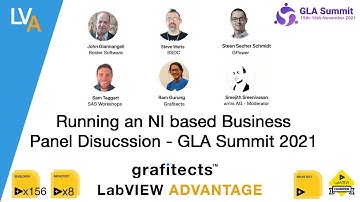 Running an NI based Business  - Panel Disucssion - GLA Summit 2021   LabVIEW