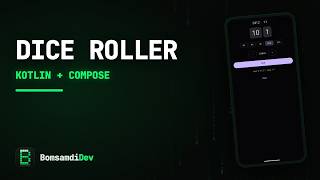 ASMR Coding — Dice Roller in Kotlin & Jetpack Compose (no talking)