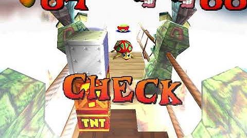 Crash Bandicoot 1 (PAL) - 100% Playthrough - Part 24: The High Road