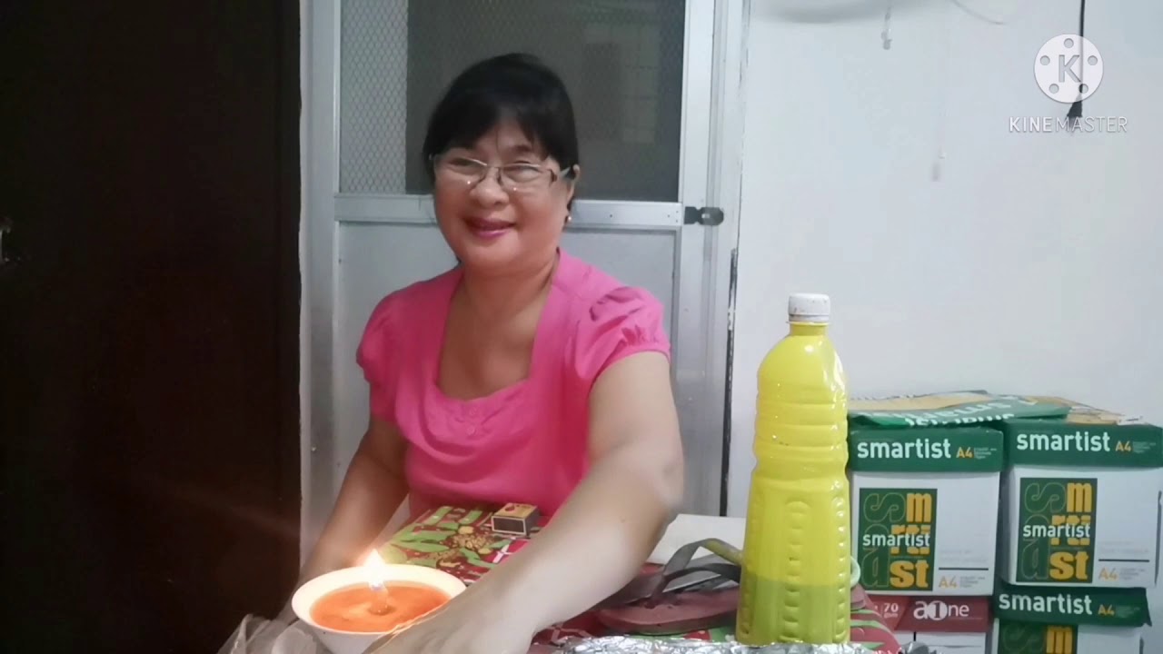 HOW TO MAKE OIL LAMP