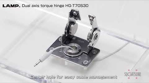 HG-T70S30 Dual Axis Torque Hinge Sugatsune India