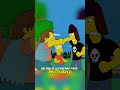 Bart y el matón de la escuela se hicieron buenos amigos.#simpsons