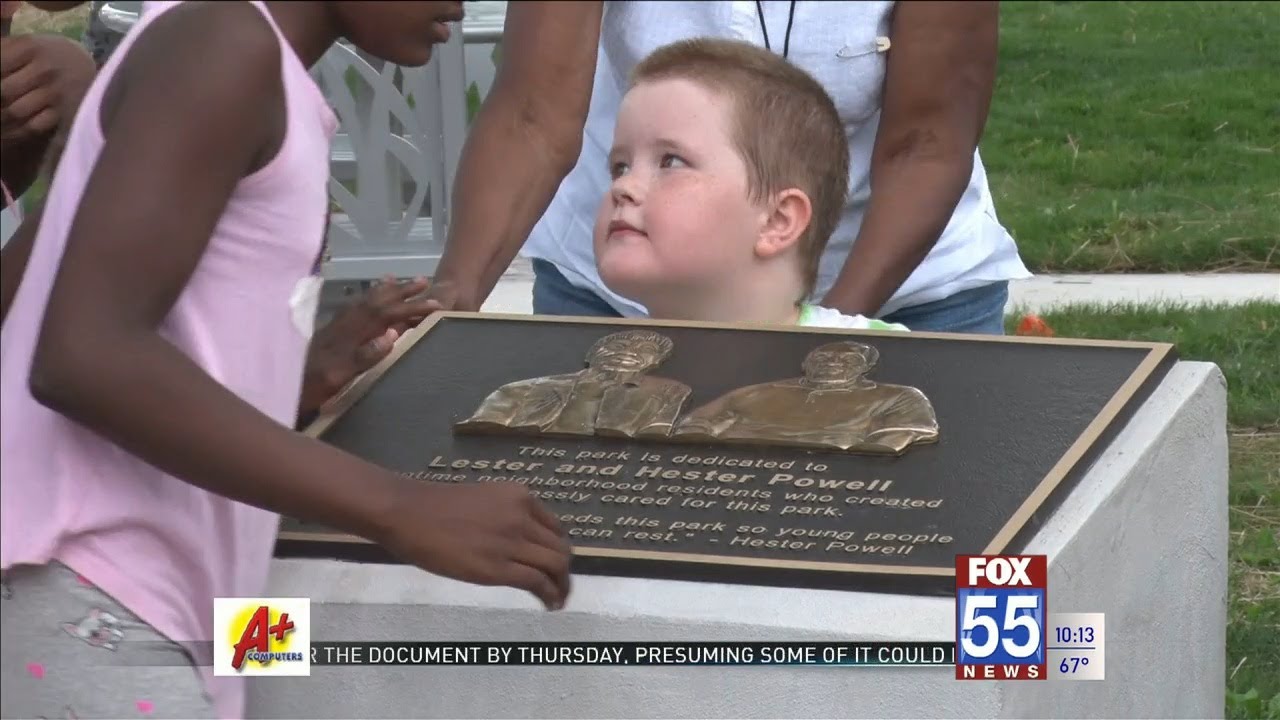 Powell Park opens, honors longtime residents' contributions to community