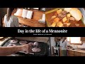Day in the life of a Mennonite | Breakfast for the freezer, Cleaning up