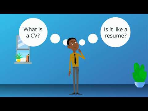 Resume Vs. Cv