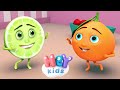 Naranja Dulce Limón Partido 🍊 Canción Infantil + karaoke 🍋 HeyKids