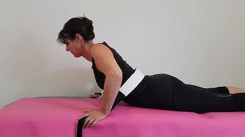 NHSGGC - McKenzie Approach: Thoracic EIL with belt fixation