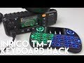 Inrico TM-7 Network Radio - Wireless Keyboard - Small Screen Hack!