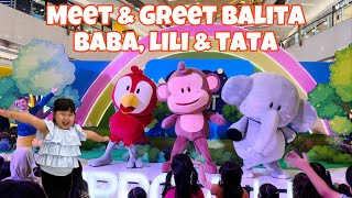 BALITA (BABA LILI TATA) MEET & GREET LIPPO MALL KEMANG JAKARTA @babalilitata