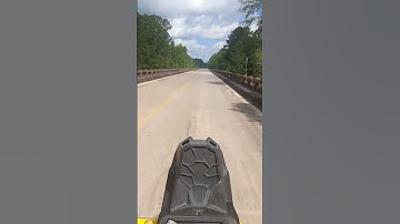Renegade xmr 1000 on hwy #canam #atv #quad #xmr #letsride #roadto1k #subscribe