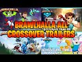 Brawlhalla All Crossover Trailers (WWE, Ben 10, Rayman + More!) | Updated version in description!