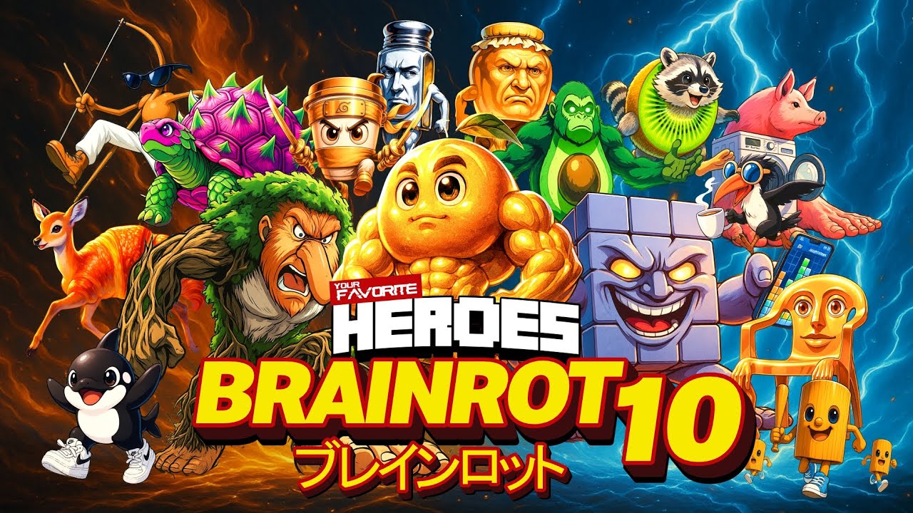 BRAINROT ANIME OPENING EP10 | Official Music Video