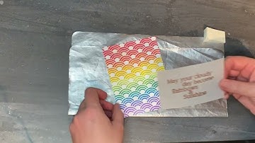 How to Attach Vellum Without Seeing the Adhesive