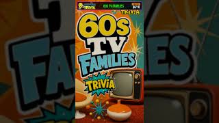 60s TV Families Trivia #Shorts