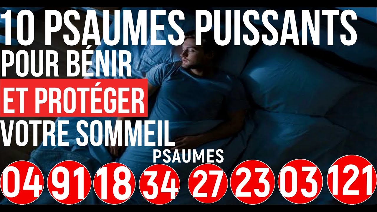 Laissez-jouer Cette Prière Pendant Que Vous Dormez/Psaumes Puissants Pour Dormir En Sécurité.