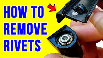 4 BEST Ways to Remove Rivets without a Rivet Tool