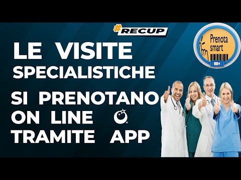 Come Prenotare Visite Specialistihe in due click (RECUP)