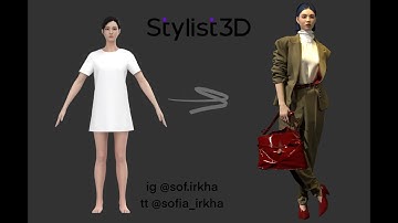Digital Clothing 🧵🪡 LOOK 08 | Tutorial | Style3D/Stylist3D