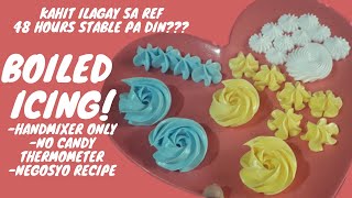 Boiled Icing|Handmixer Only