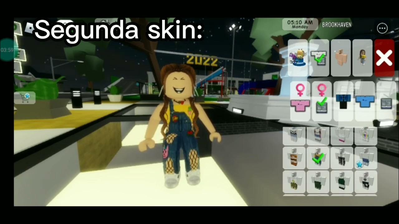 ✨IDEIAS de SKINS GRÁTIS no BROOKHAVEN RP (Roblox Brookhaven RP