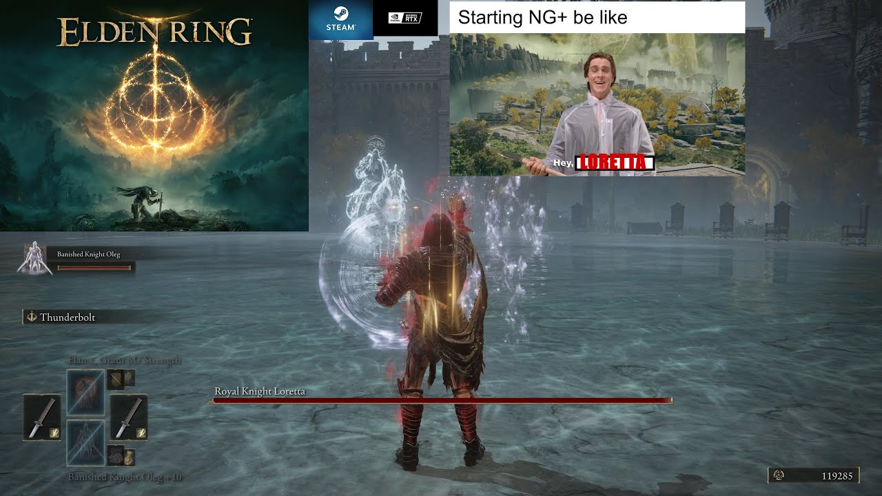 Elden Ring RTX 3070 STEAM NG+ and Skimpy Armor Playthrough Royal