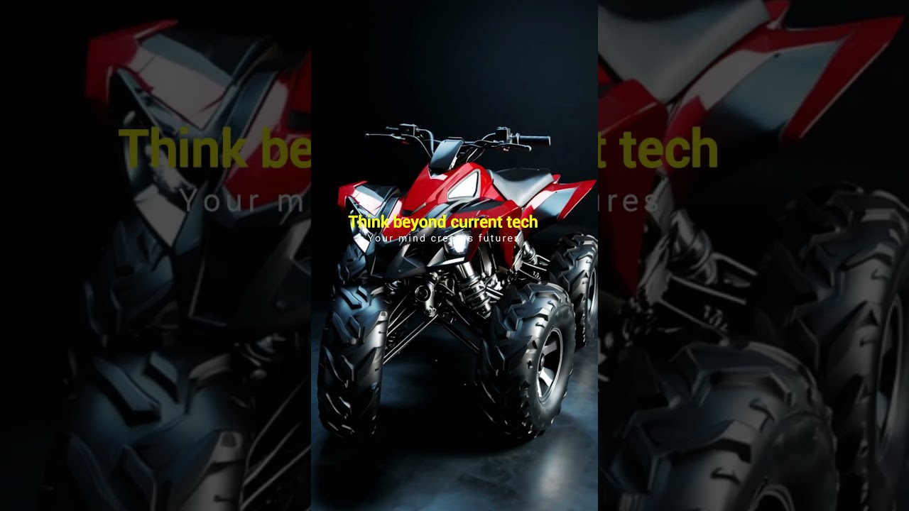 Futuristic Tech Bike 