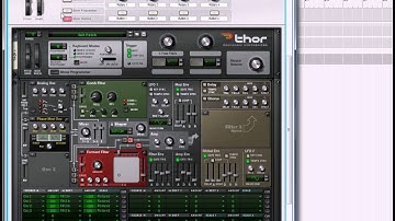 Crossfading Filters in Thor to access the Envelope Knob
