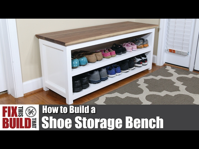 Shoe Rack Plan/shoe Tower Plan/shoe Shelf Plan/shoe Organizer Plan